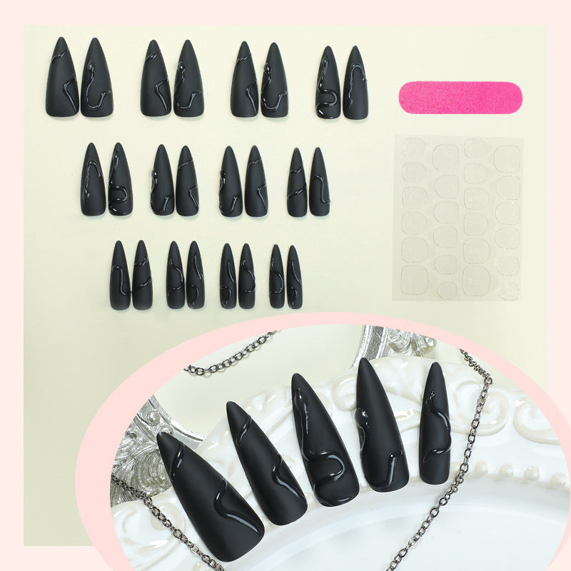 Nail art set with glittering crystal embellishments Kalsten