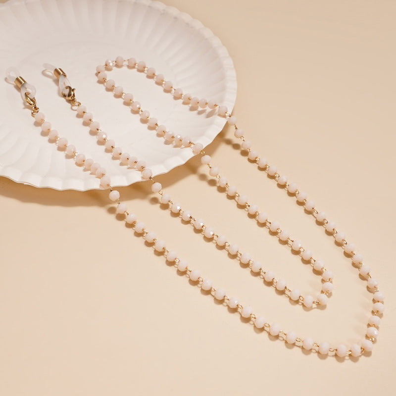 Elegant Beaded Eyewear Chain Kalsten