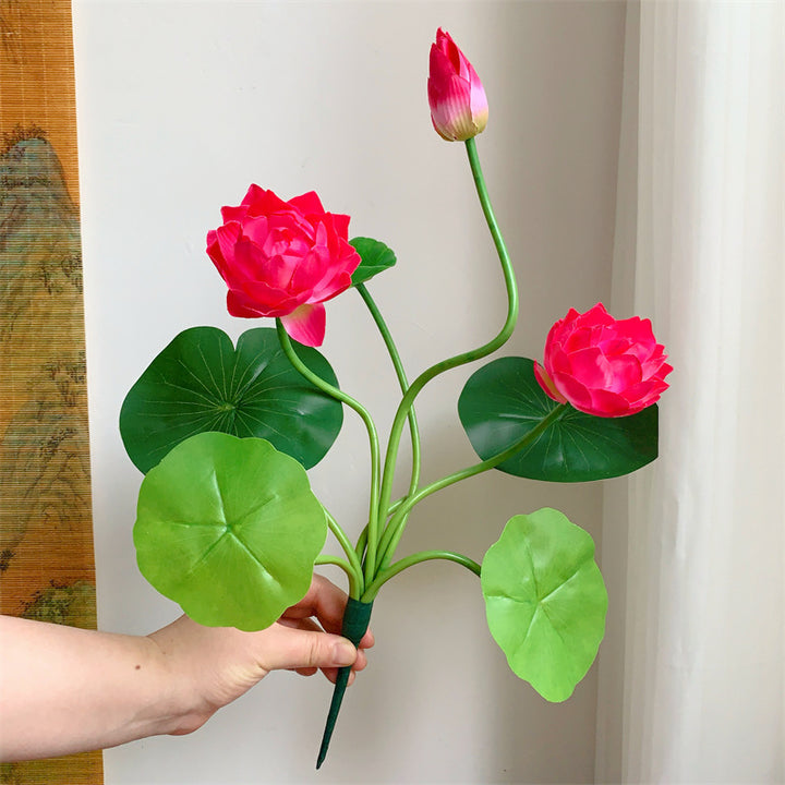 Artificial Lotus Flower Arrangement