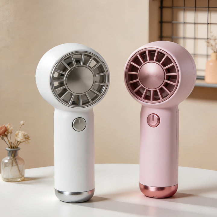Ladies Portable Mini Fan with USB Charging Function and Ergonomic Design Kalsten
