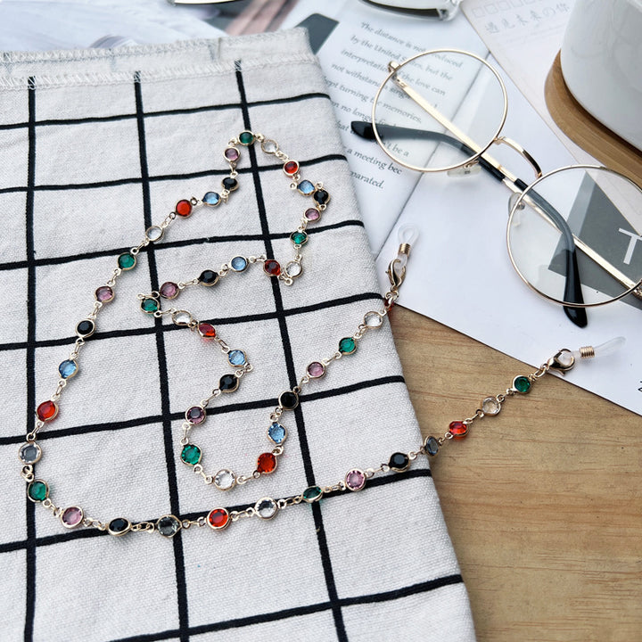 Colorful Gemstone Eyewear Chain Kalsten