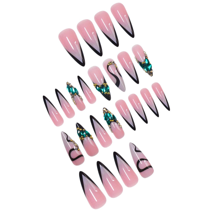 Artistic Sculpted Press-On Nail Extensions Kalsten
