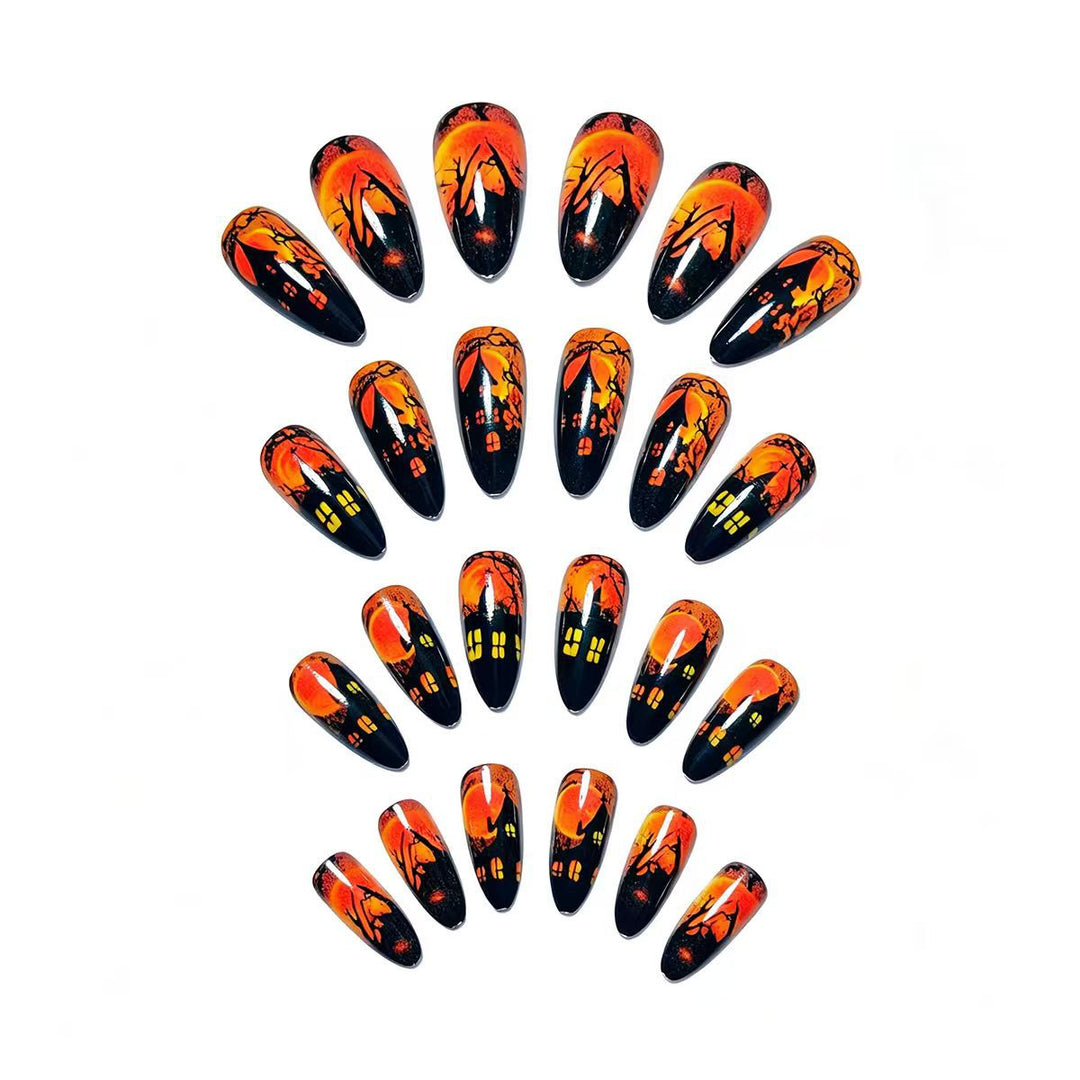 Art Nails in Creative Halloween Design Kalsten