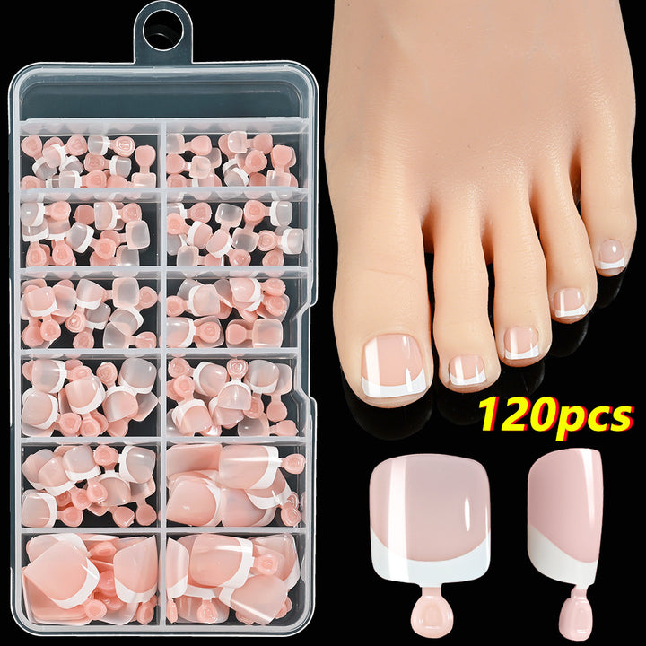 Premium French Tip Toenail Art Set Kalsten