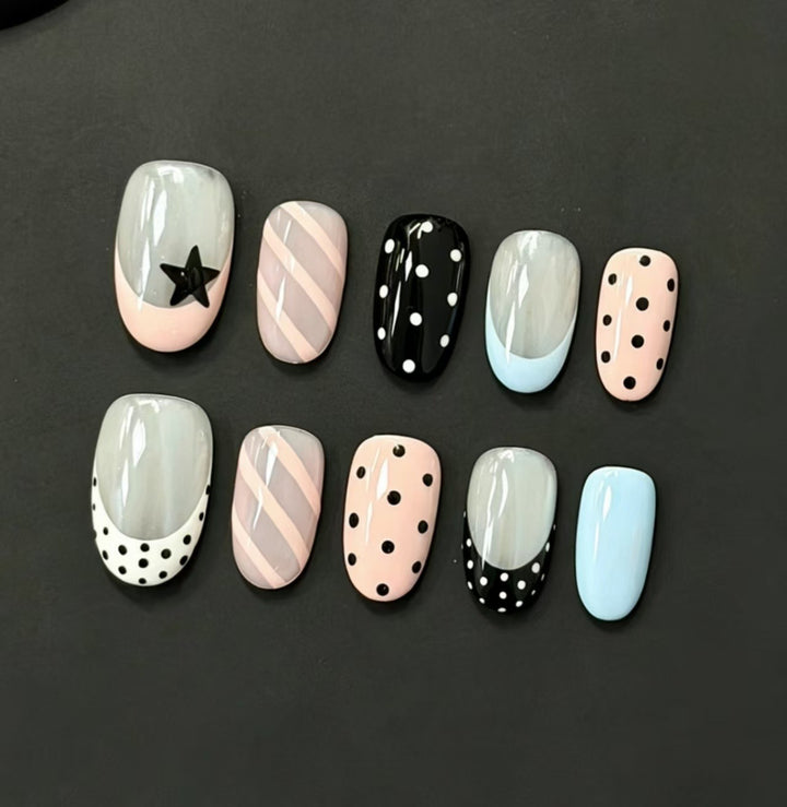 Artistic Press-On Nail Enhancements Kalsten