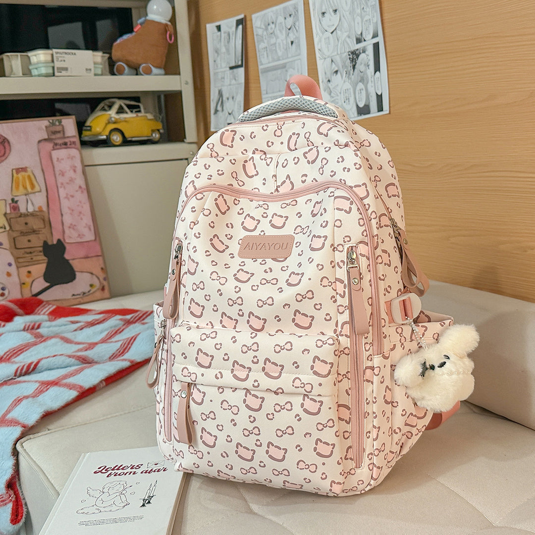 Playful Printed Backpack