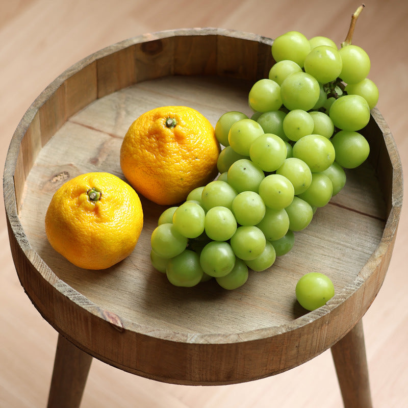 Modern side table made of wood Kalsten