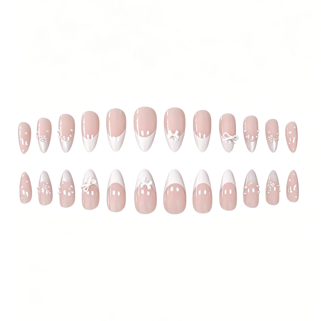 Elegant French Tip Nail Art Set Kalsten 1789915802
