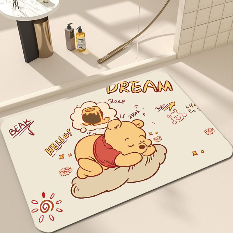 Playful Cartoon-Themed Doormat Kalsten