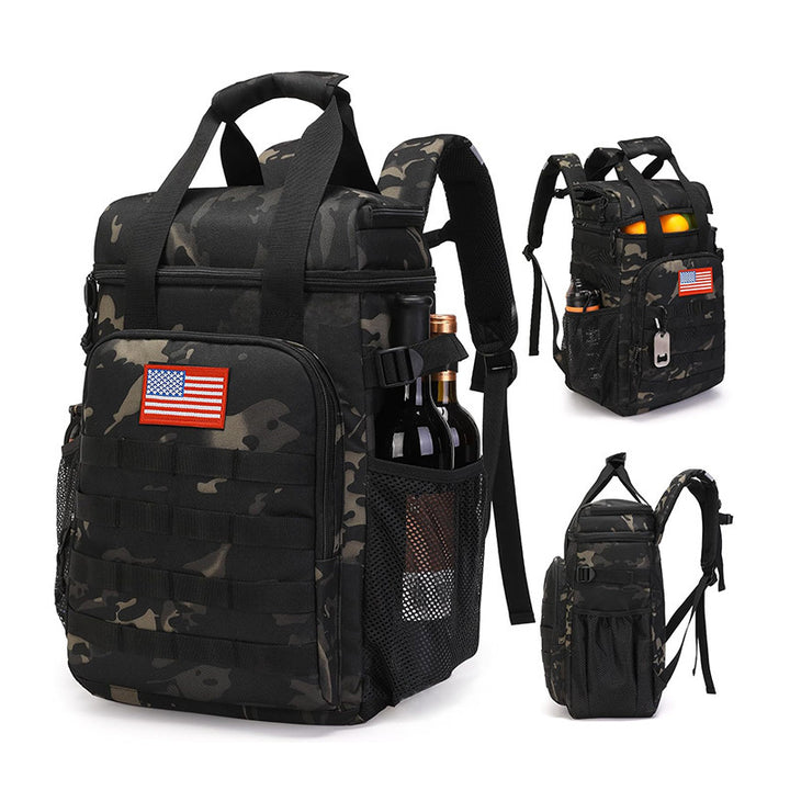 Insulated cooler backpack with multiple compartments Kalsten