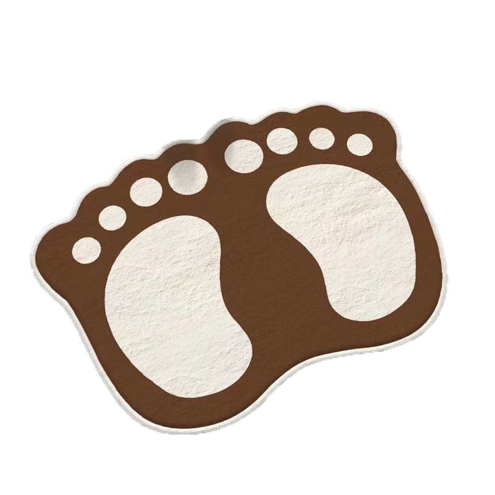 Footprint-Themed Decorative Area Mat Kalsten