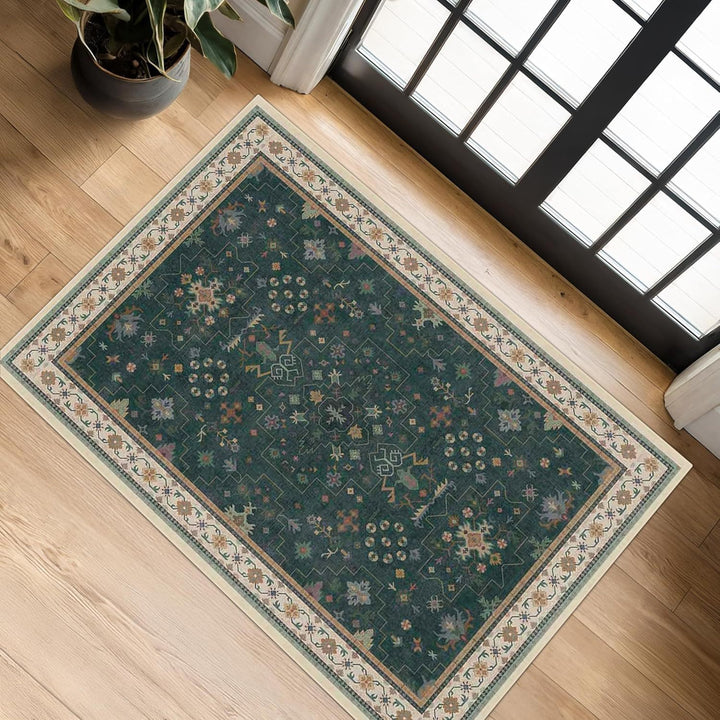 Vintage-Inspired Paisley Area Rug