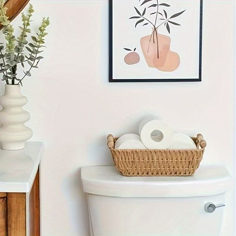Storage basket made of durable natural material Kalsten