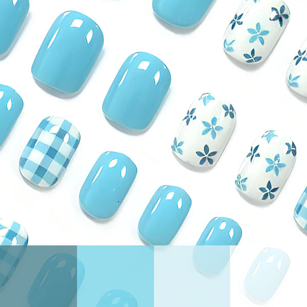 Floral Patterned Nail Art Enhancements Kalsten 1789915405