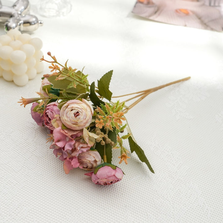 Lifelike Floral Bouquet Stem