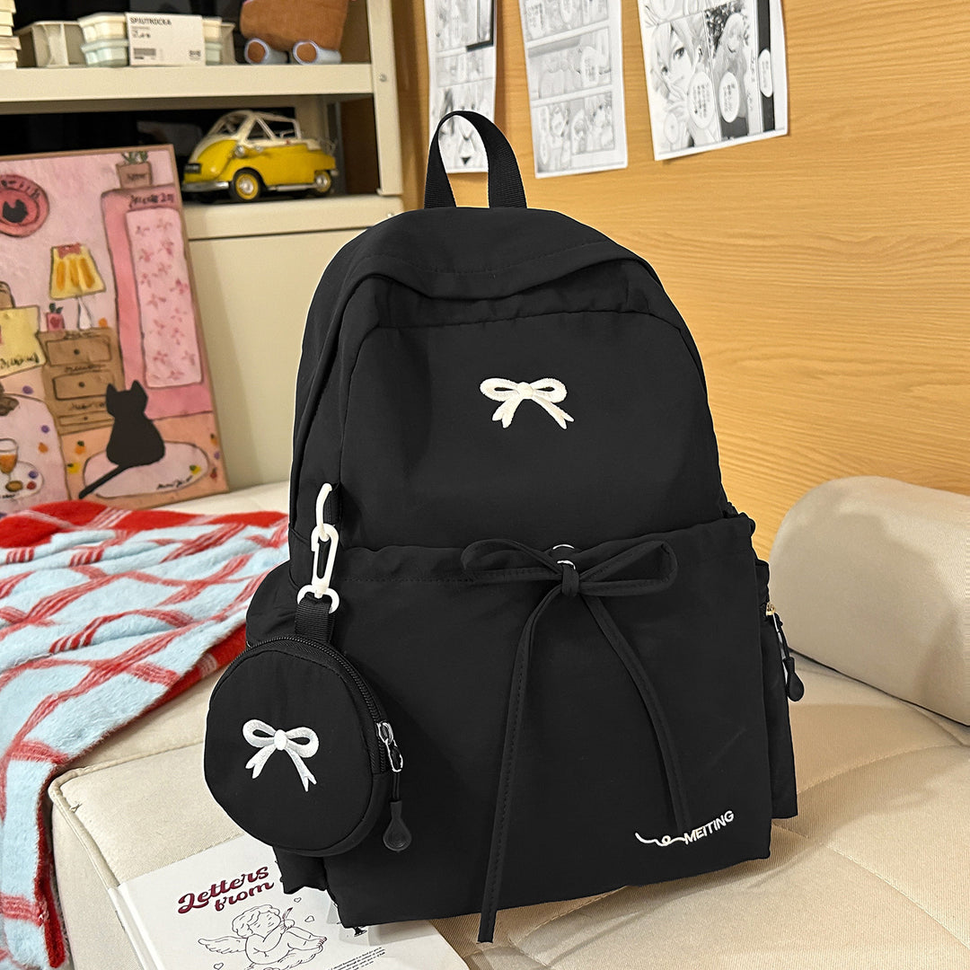 Backpack with Cute Appliqués and Multifunctional Design Kalsten