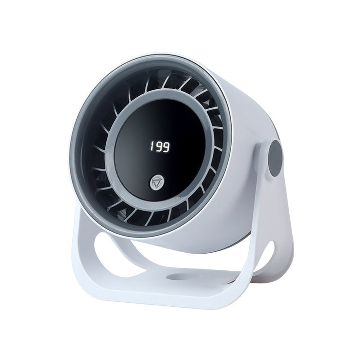 Women's compact table fan with digital display Kalsten