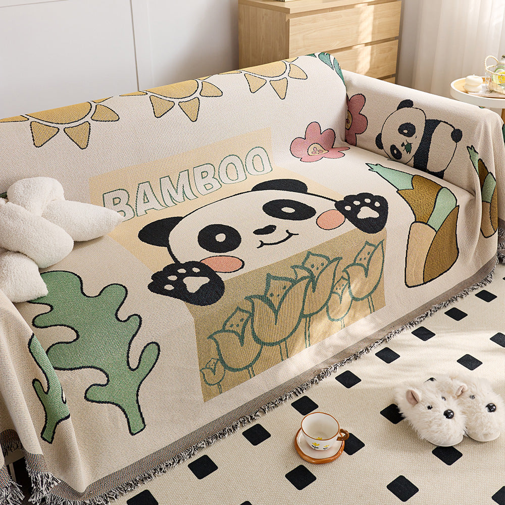 Decorative Panda Throw Blanket