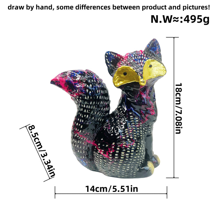 Decorative Fox Sculpture Kalsten