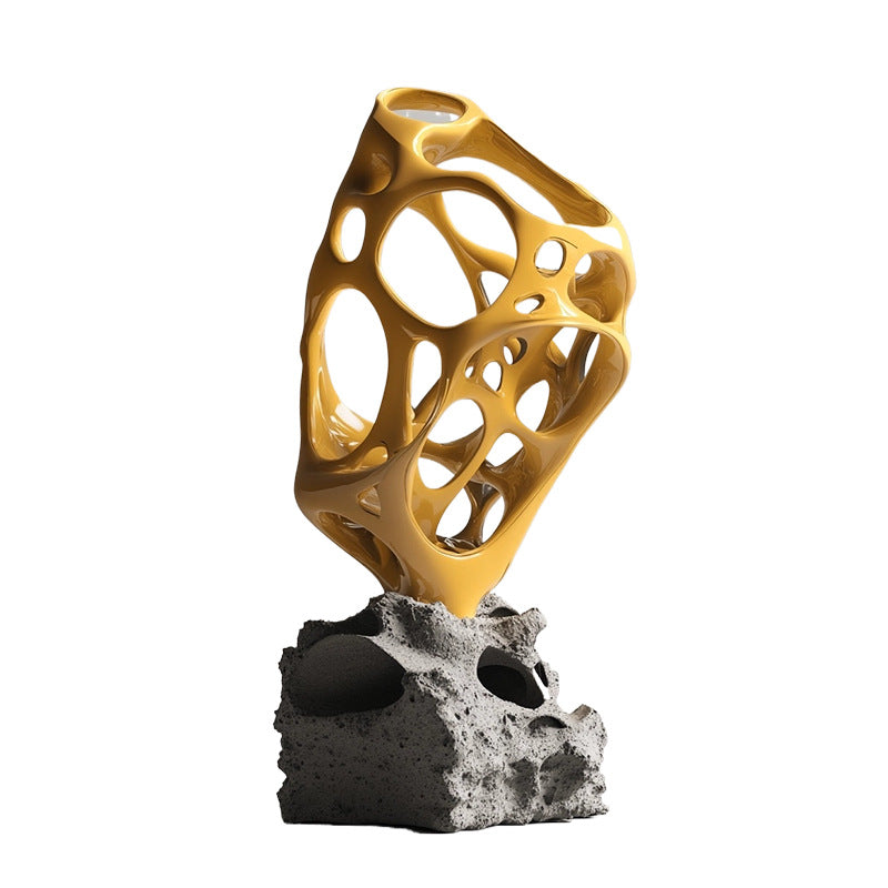 Modern Abstract Geometric Sculpture
