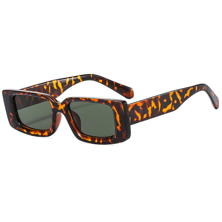 Women's fashionable sunglasses with trendy transparent frame and sporty design Kalsten