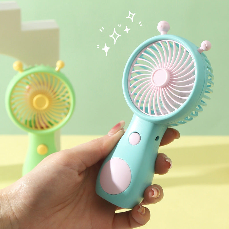 Women's portable hand fan with ergonomic design and quiet fan speeds Kalsten