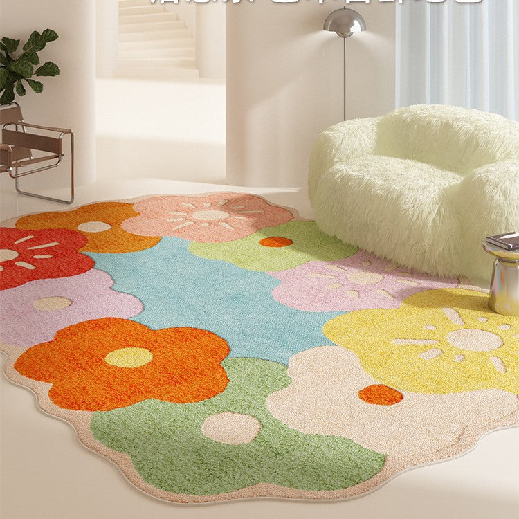 Floral Pattern Area Rug Kalsten