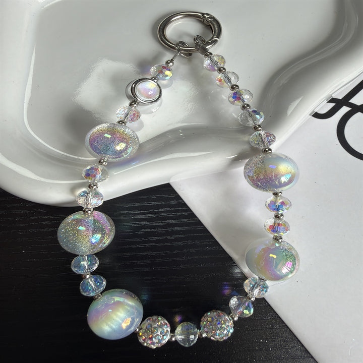 Sparkling Beaded Charm Keychain Kalsten
