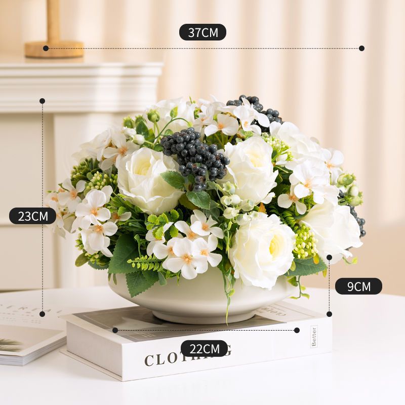 Lifelike Decorative Floral Centerpiece