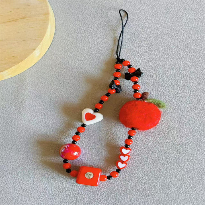 Playful Beaded Phone Charm Kalsten