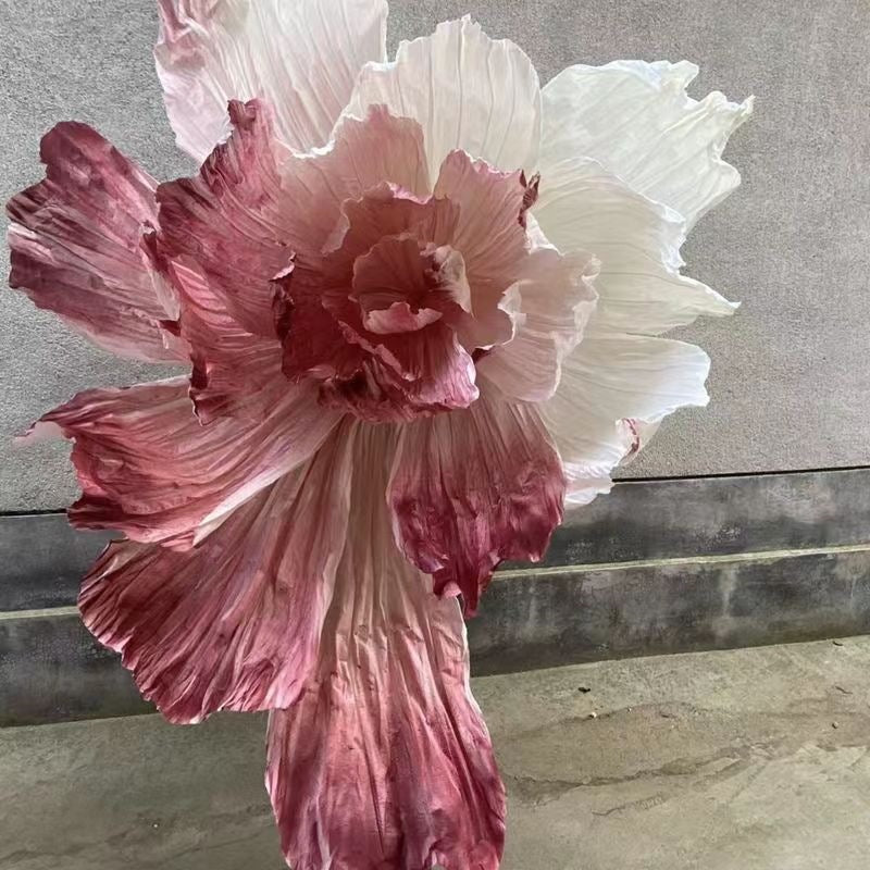 Oversized Floral Sculpture