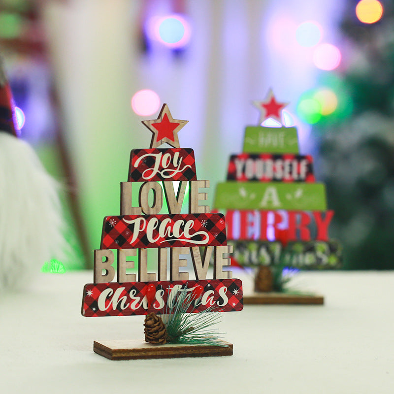 Decorative Christmas tree table item Kalsten