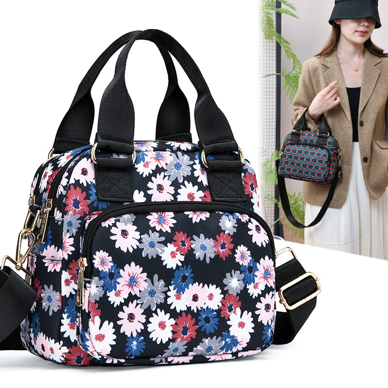 Stylish Floral Print Handbag Kalsten