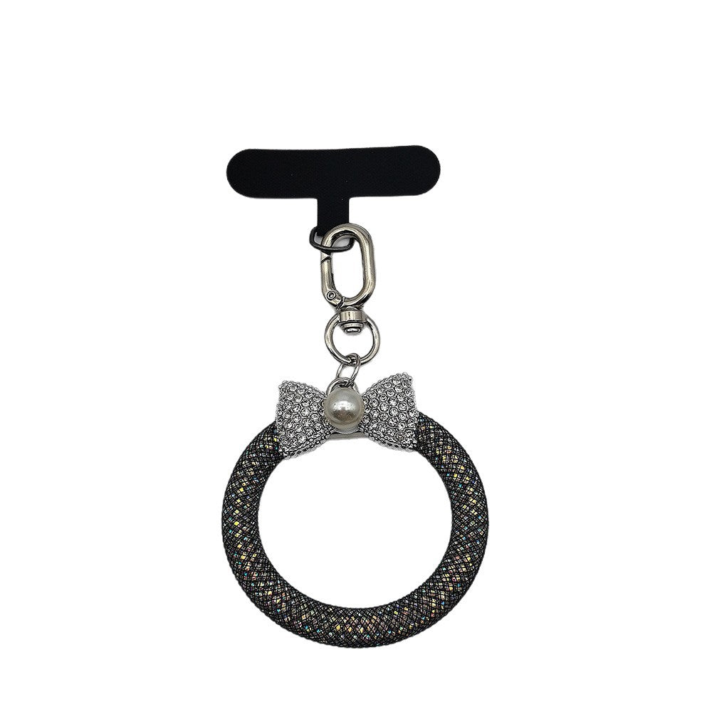 Elegant Rhinestone Bow Keychain Kalsten