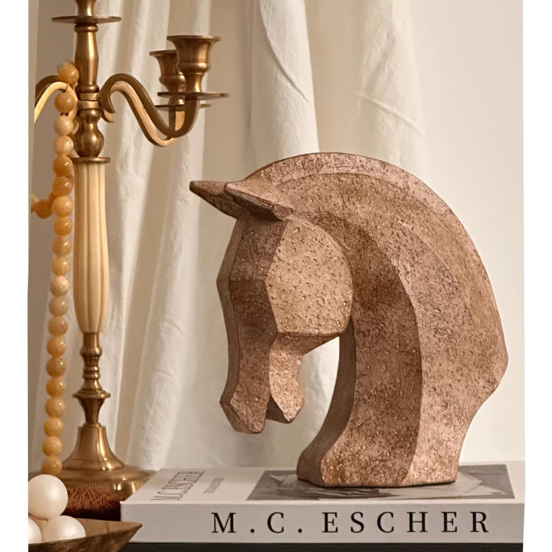 Artistic Elephant Sculpture with Child
