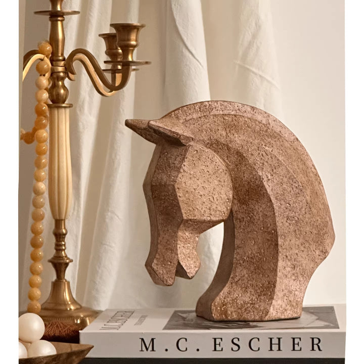Artistic Elephant Sculpture with Child