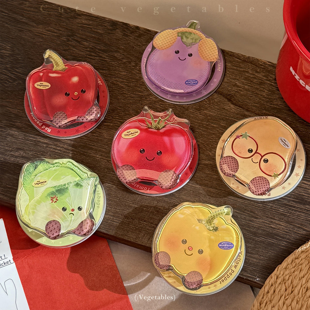 Funny coaster in eggplant design Kalsten