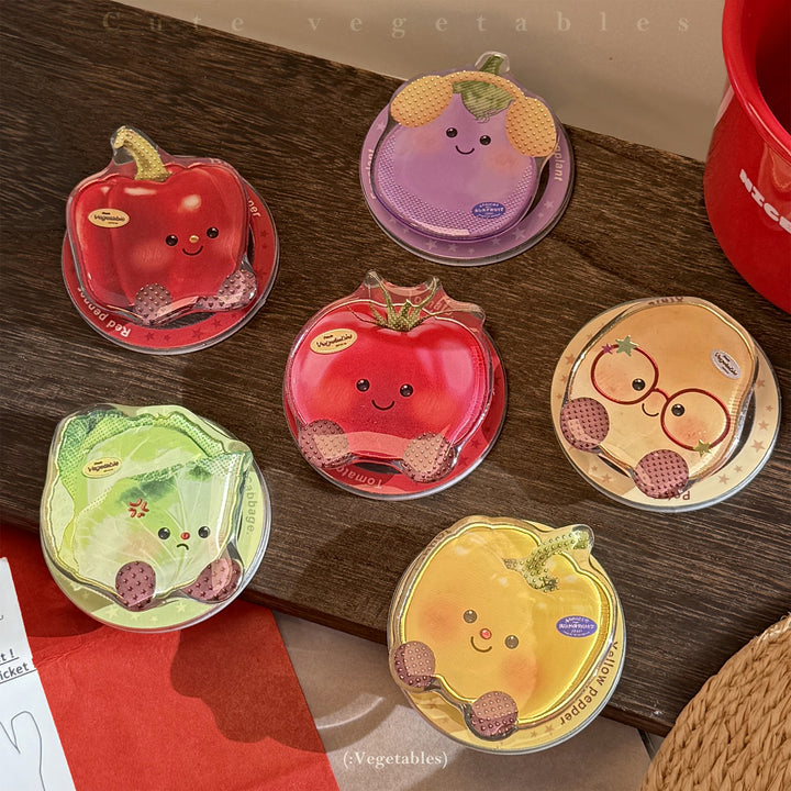 Funny coaster in eggplant design Kalsten