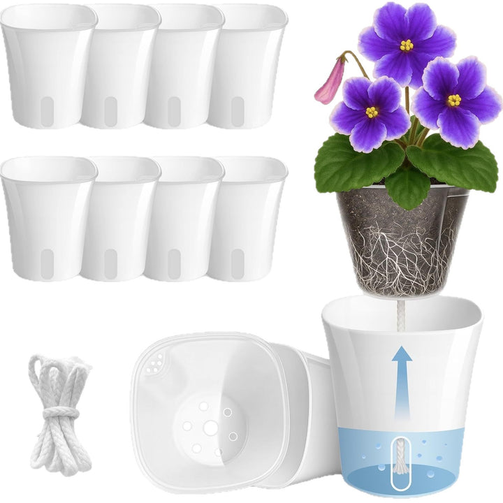 Self-Watering Plant Pot Set Kalsten