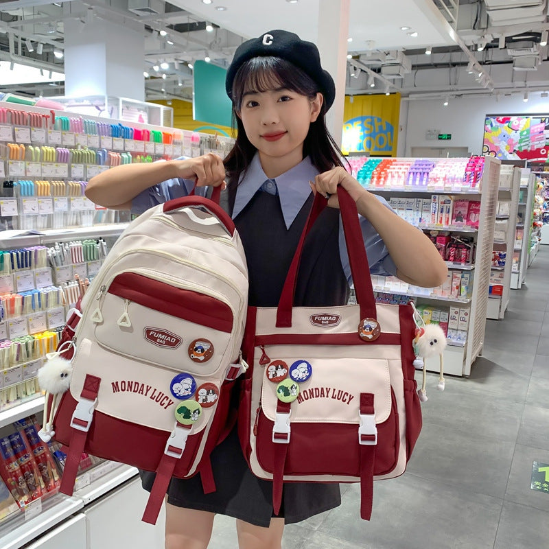 Playful Graphic Backpack Kalsten