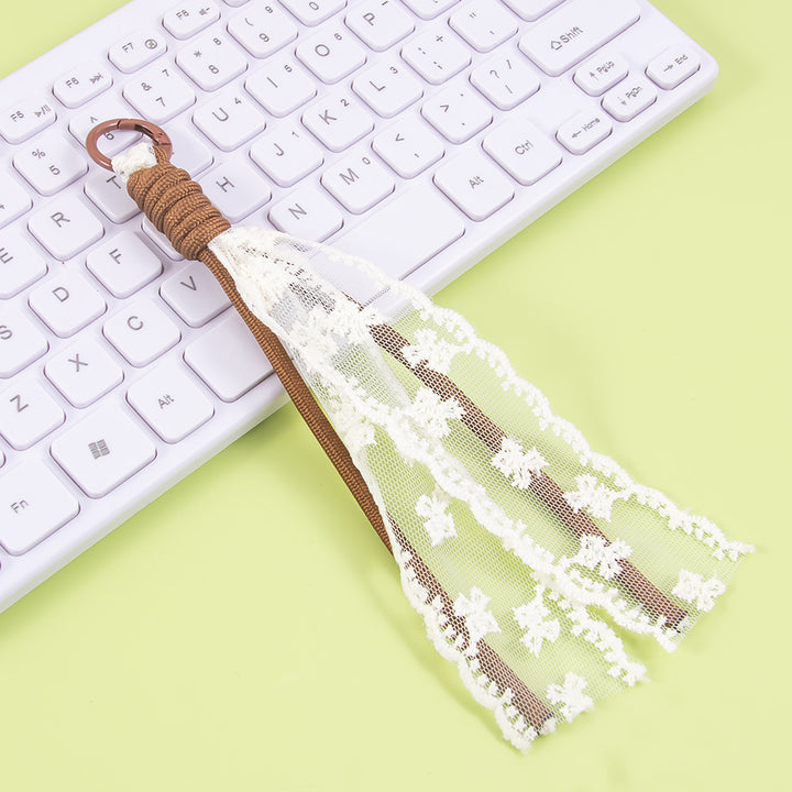 Elegant Lace Tassel Keychain Kalsten