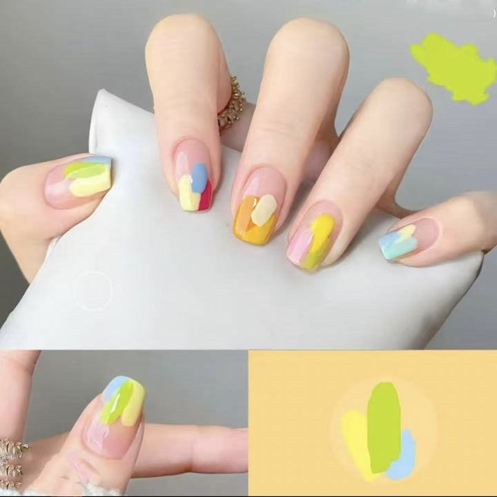 Artistic Abstract Nail Art Set Kalsten
