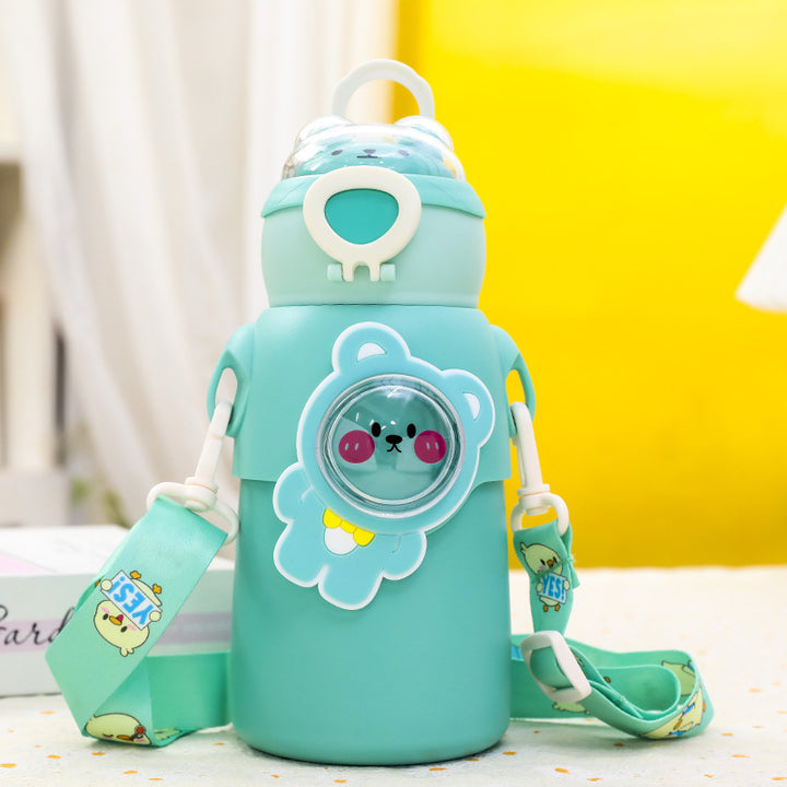 Child-friendly water bottle with animal design Kalsten