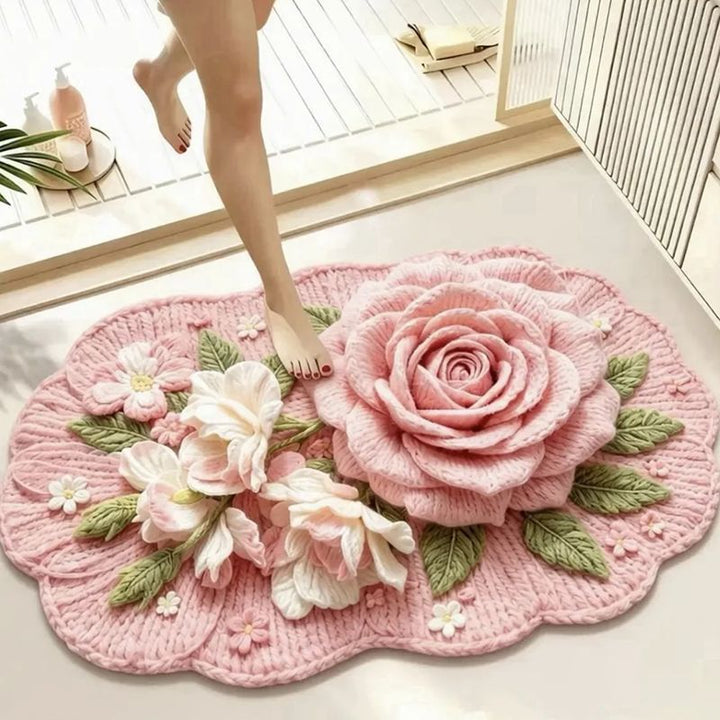 Cute Cat Theme Shower Mat