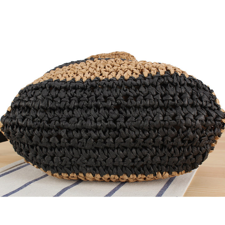 Braided crossbody bag with drawstring closure Kalsten