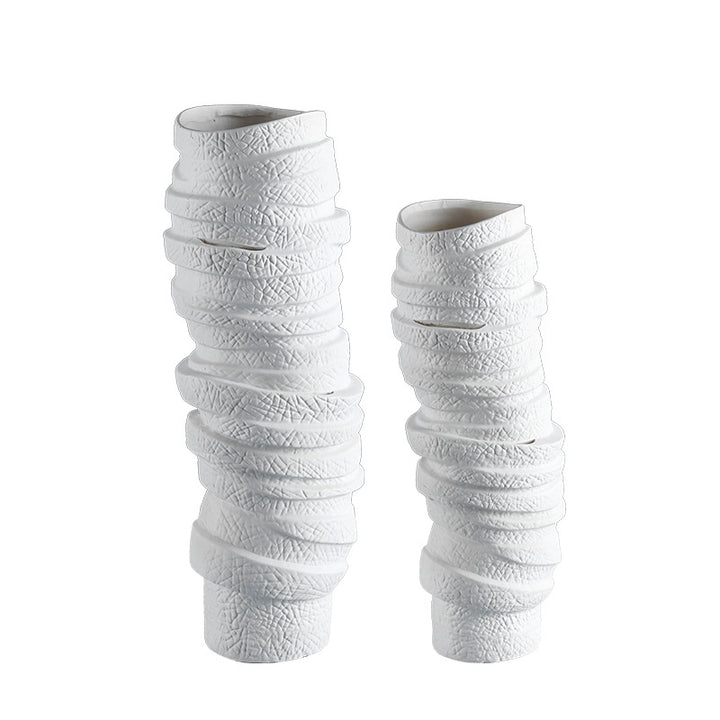 Textured Modern Decorative Vase