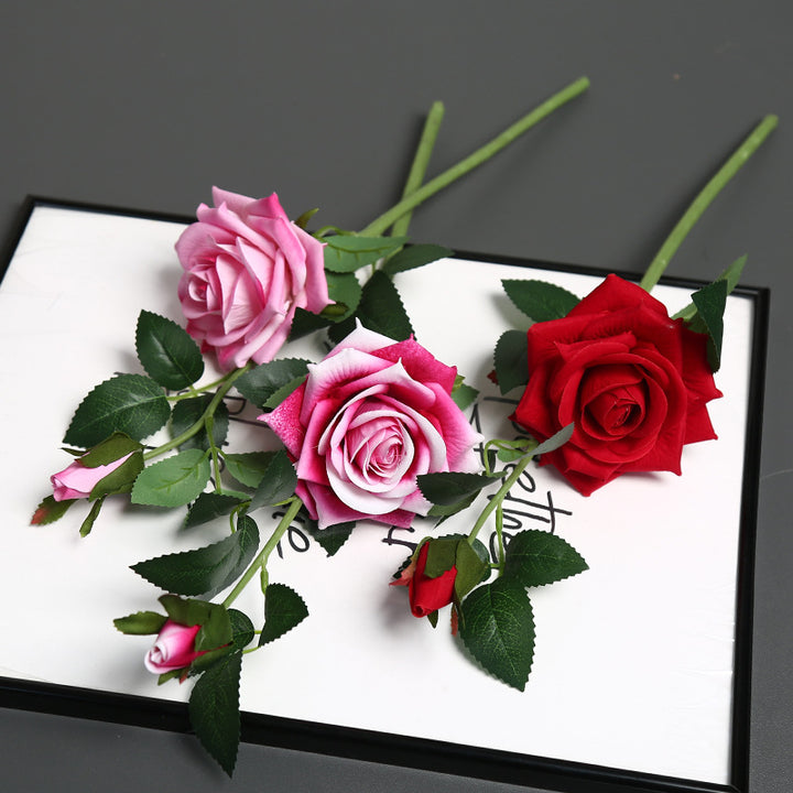 Decorative Artificial Rose Stem for Home Display