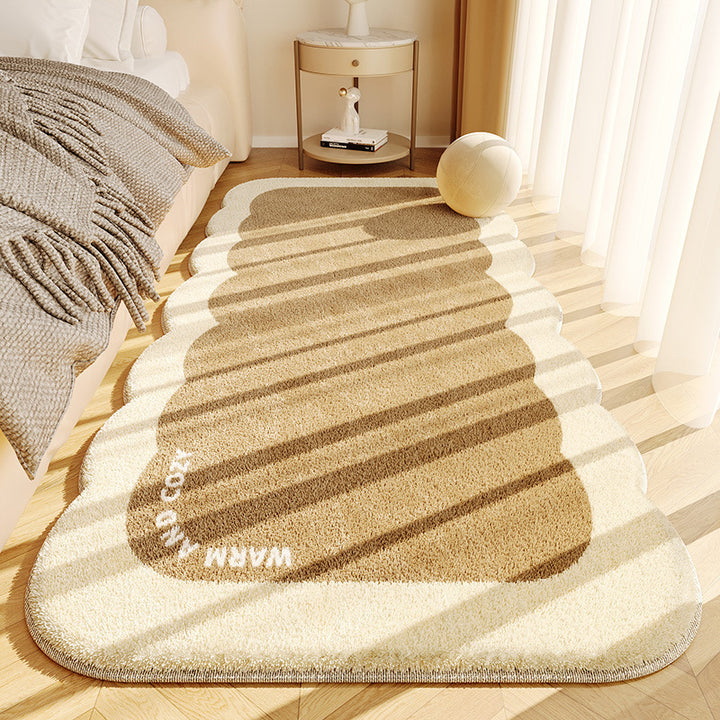 Playful Scalloped Area Rug