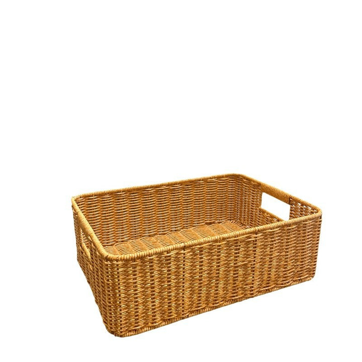 Handcrafted Rectangular Storage Basket Kalsten