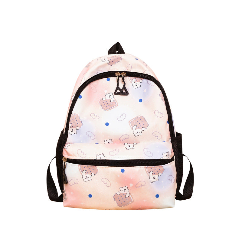 Cute Animal-Print School Backpack Kalsten